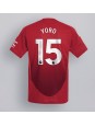 Manchester United Leny Yoro #15 Heimtrikot 2024-25 Kurzarm